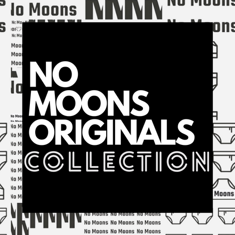 NO MOONS ORIGINALS WHITE YOGI SHORTS - NO MOONS