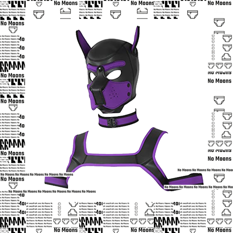 GEARED UP PURPLE PUP SET - NO MOONS