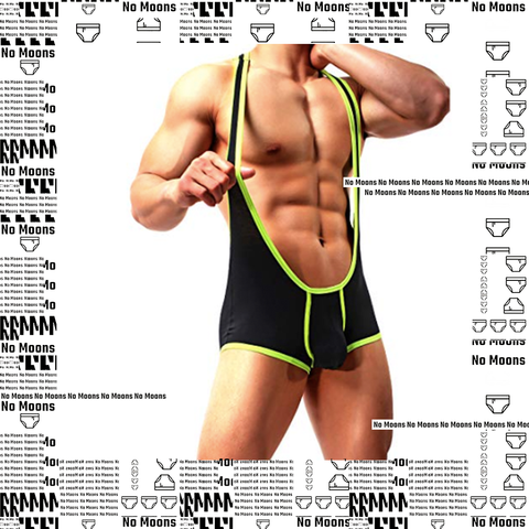 LIME-LINER SINGLET - NO MOONS