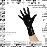 SLICK HANDS BLACK LATEX - NO MOONS