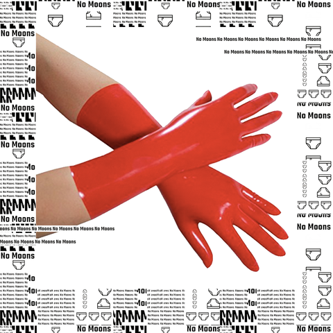 SLICK HANDS RED LATEX - NO MOONS