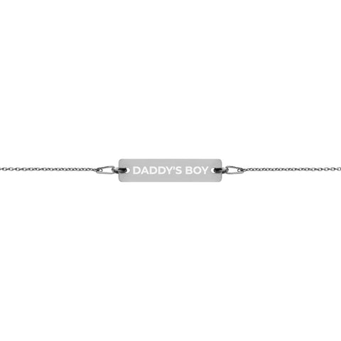'DADDY's BOY' Bar Chain Bracelet - NO MOONS